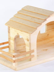 Large Wooden Nativity Stable