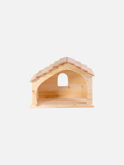 Small Wooden Nativity Stable