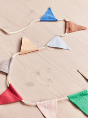 Moni Musselin-Girlande - Mehrfarbig