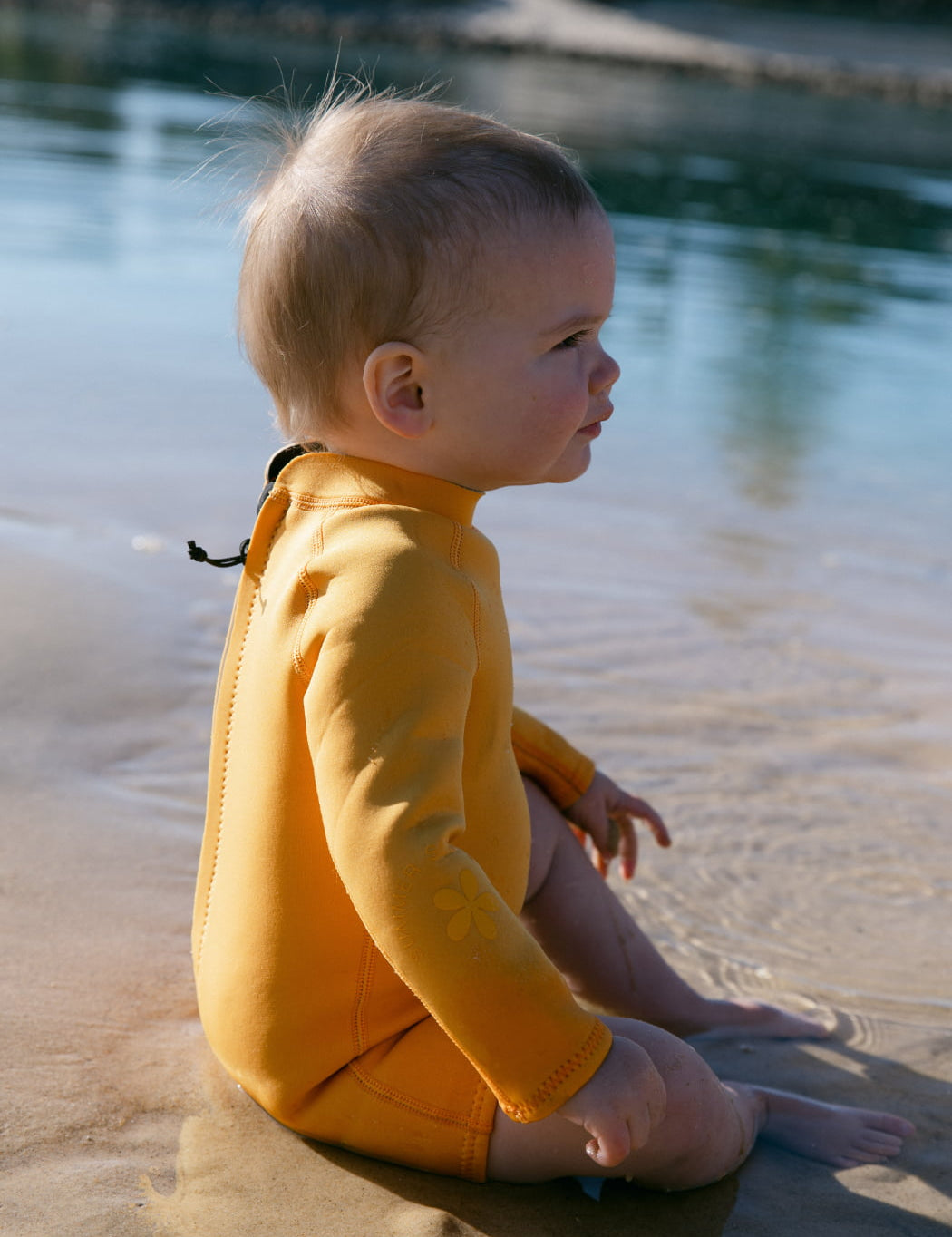 Baby Wetsuit in Yellow