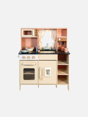 Pink and Cream Play Kitchen