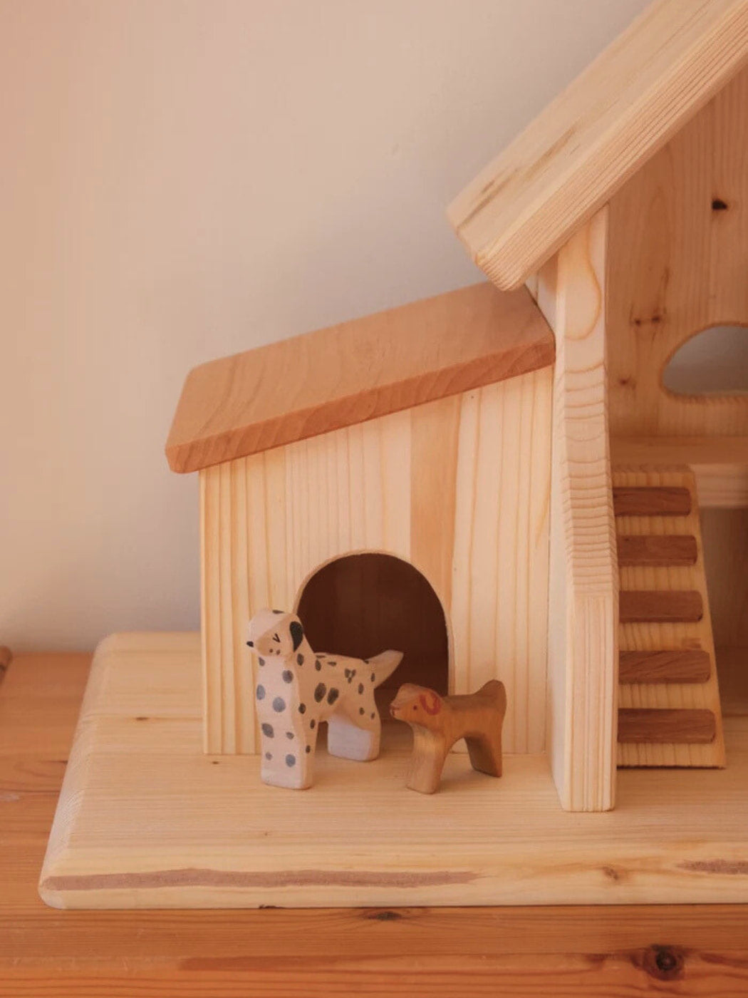 Wooden Farm Cottage with Stable