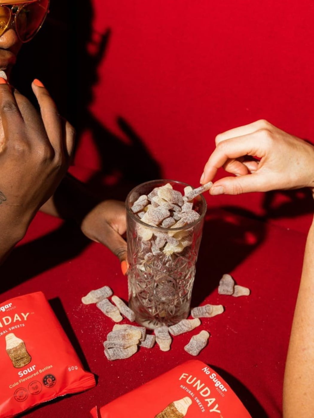 Sour Cola Gummy Bottles