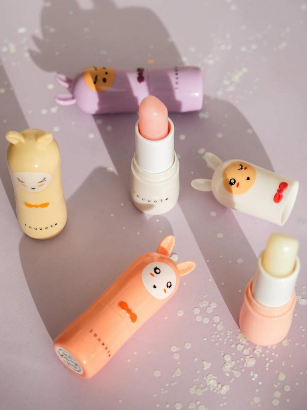 Bunny Lip Balm Duo - Pink Star