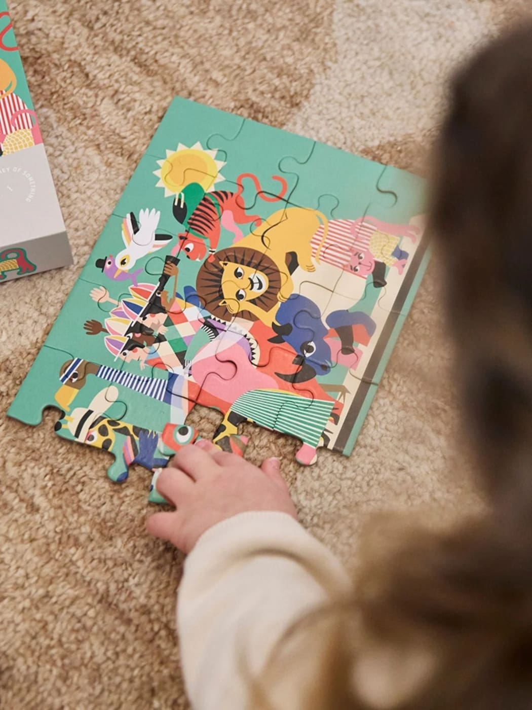 Kinderpuzzle - Regenbogenriff