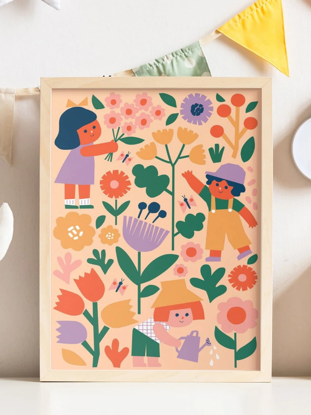 Malen nach Zahlen für Kinder - Flower Power