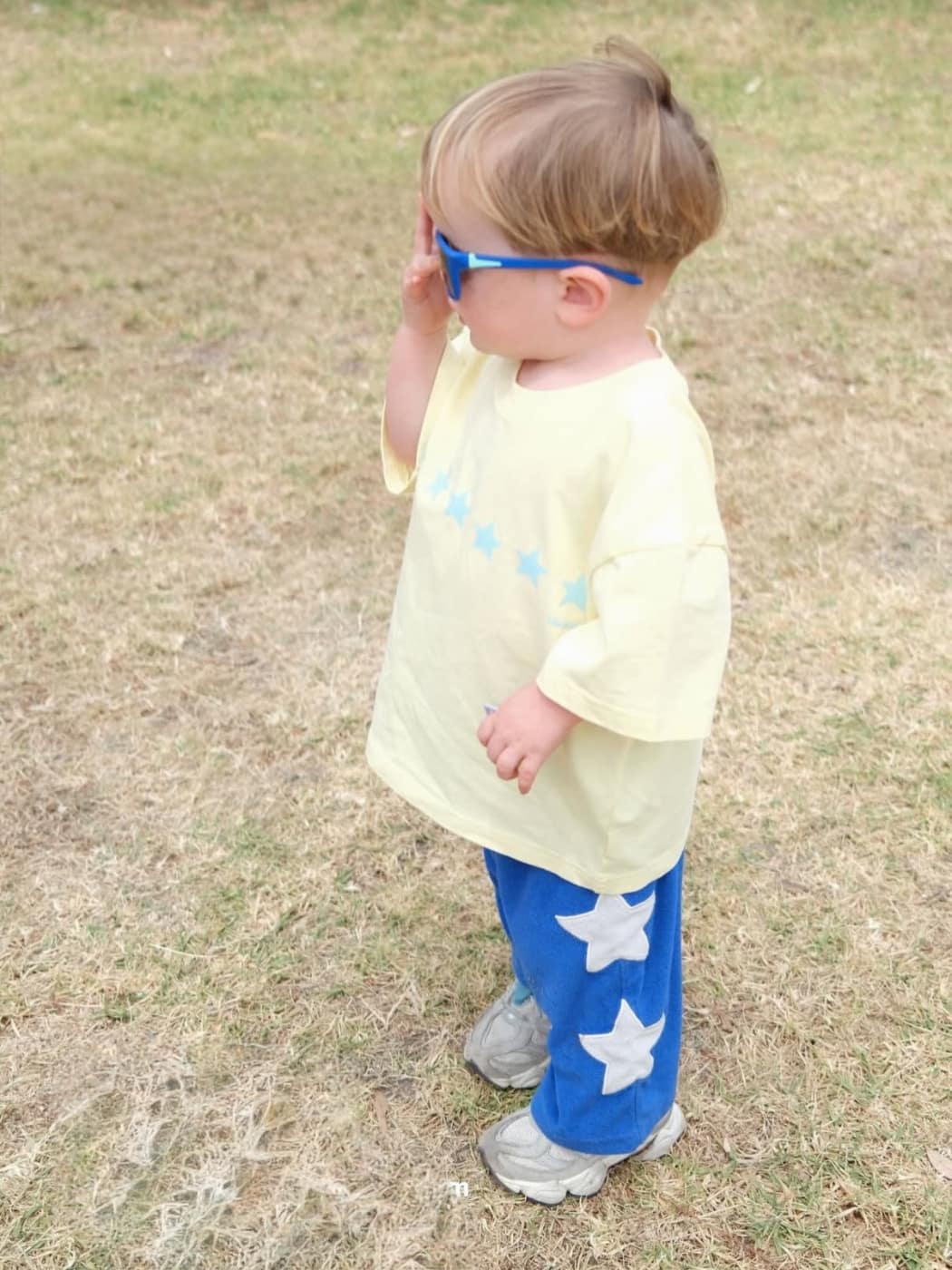 Star Pants - Bright Blue