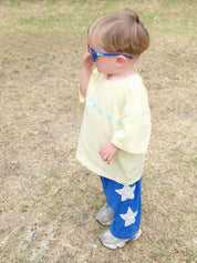 Star Pants - Bright Blue