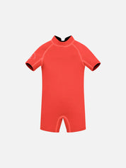 Short Sleeve Springsuit Wetsuit - Tomato