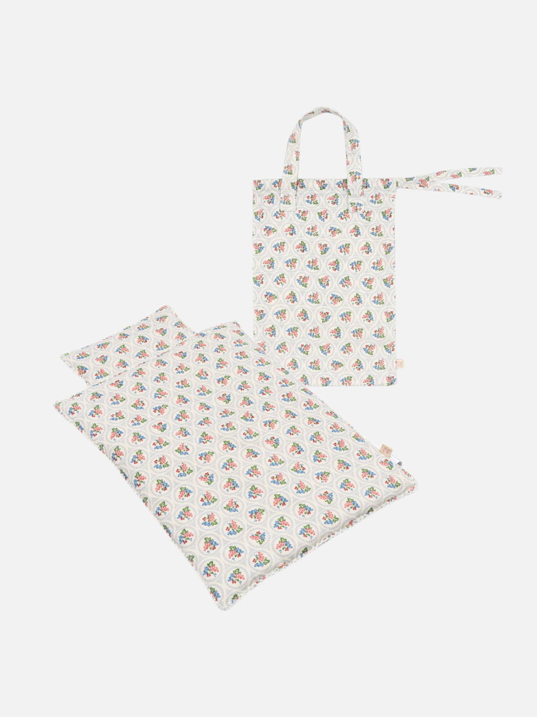 Doll Bedding - Verona Blues