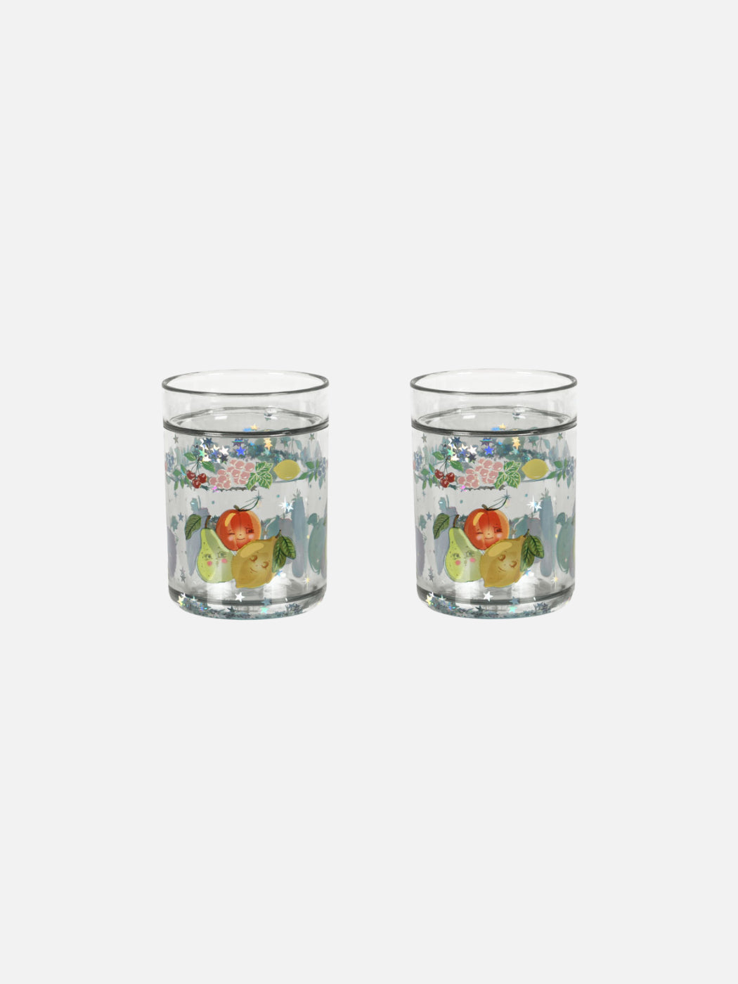 Glitter Cups 2 Pack - Fruity