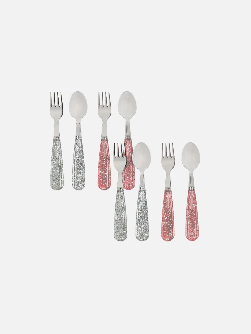 Sparkly Cutlery 8 Pack