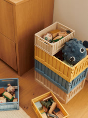 Weston Medium Storage Box 2 Pack - Lemon Yellow