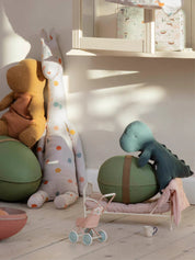 Gantosaurus in Egg - Small Dark Petrol