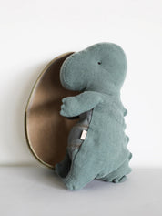 Gantosaurus in Egg - Small Dark Petrol