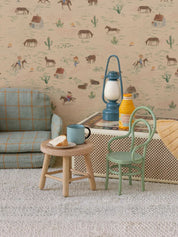 Vintage Mouse Metal Chair - Mint