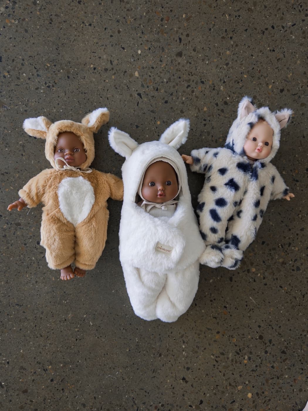 Doll Stroller Footmuff - Ecru Faux Fur