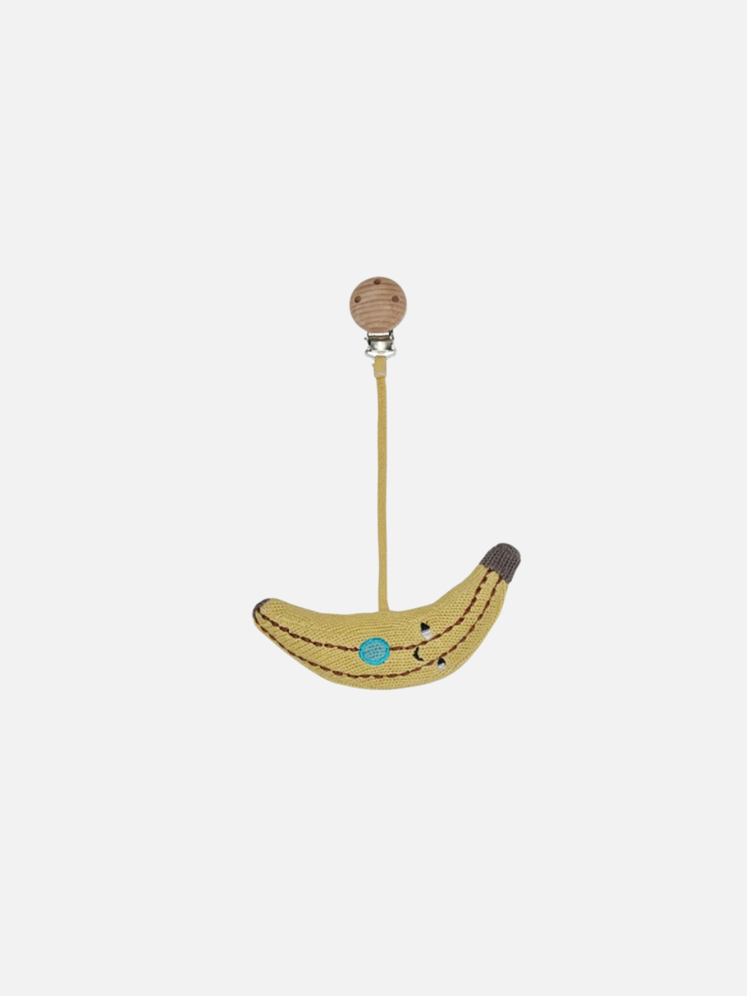 Yummy Knitted Banana Pram Toy