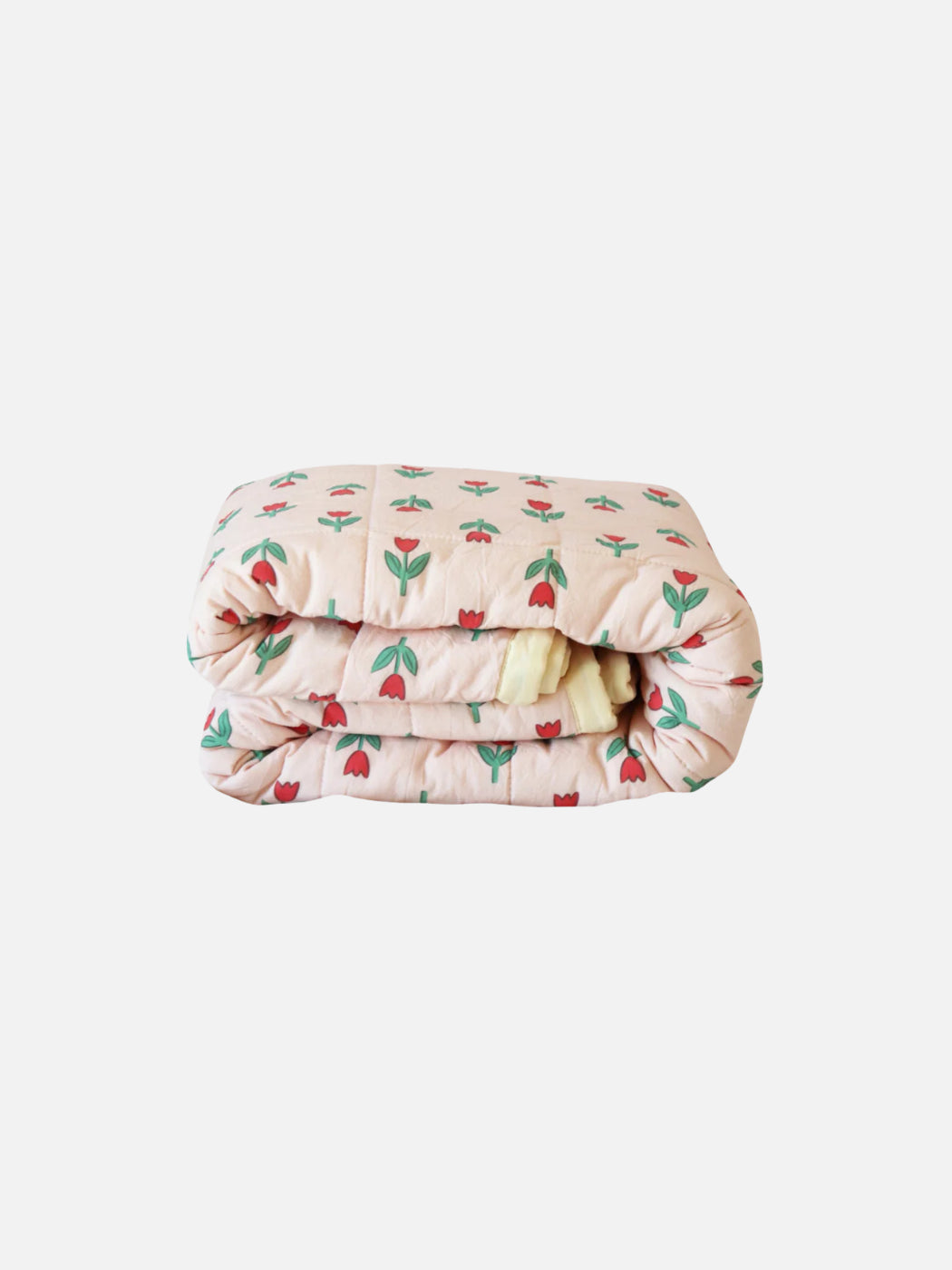 Reversible Cot Quilt - Tulip Garden