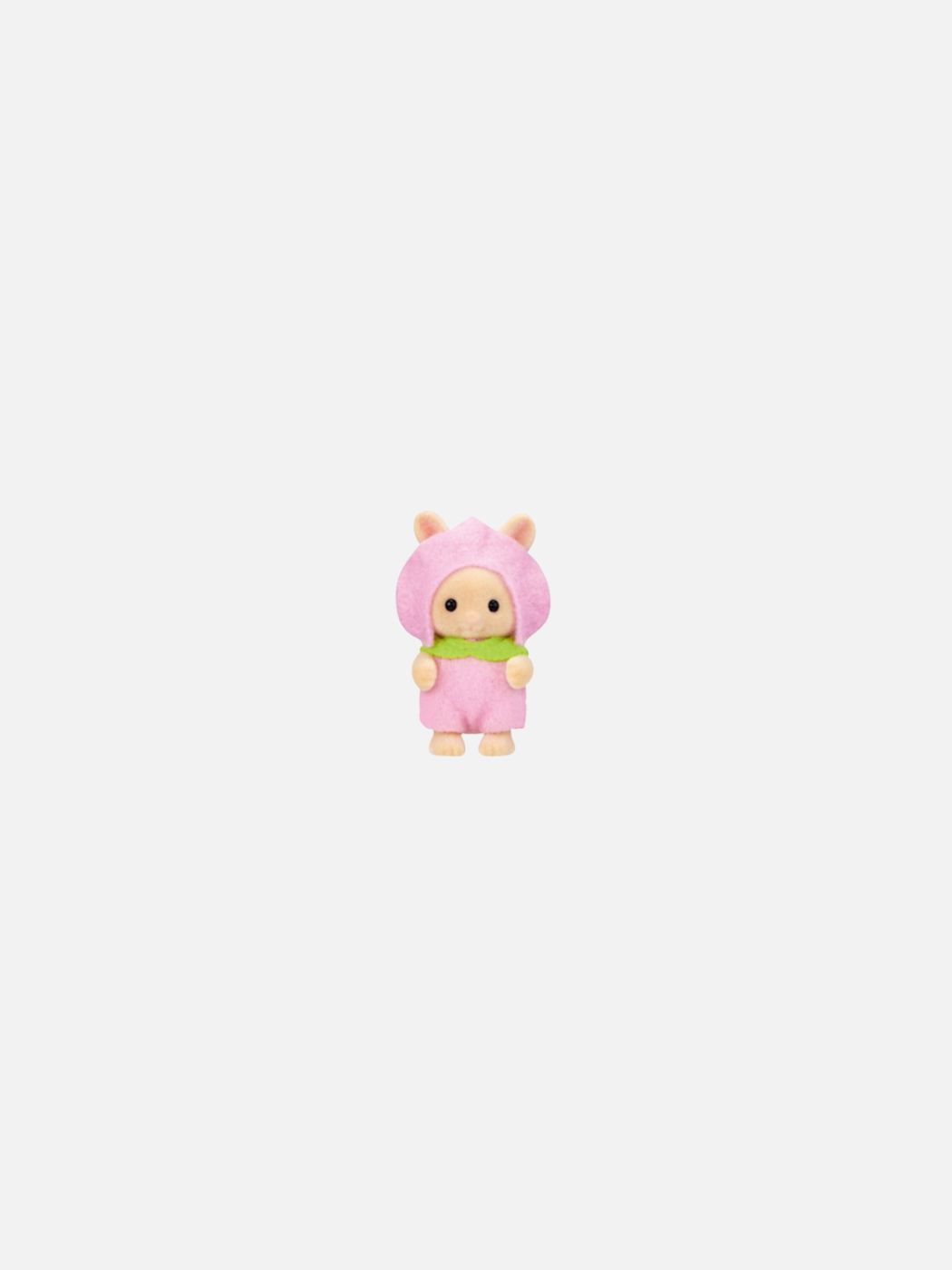 Baby Rabbit in Peach Costume