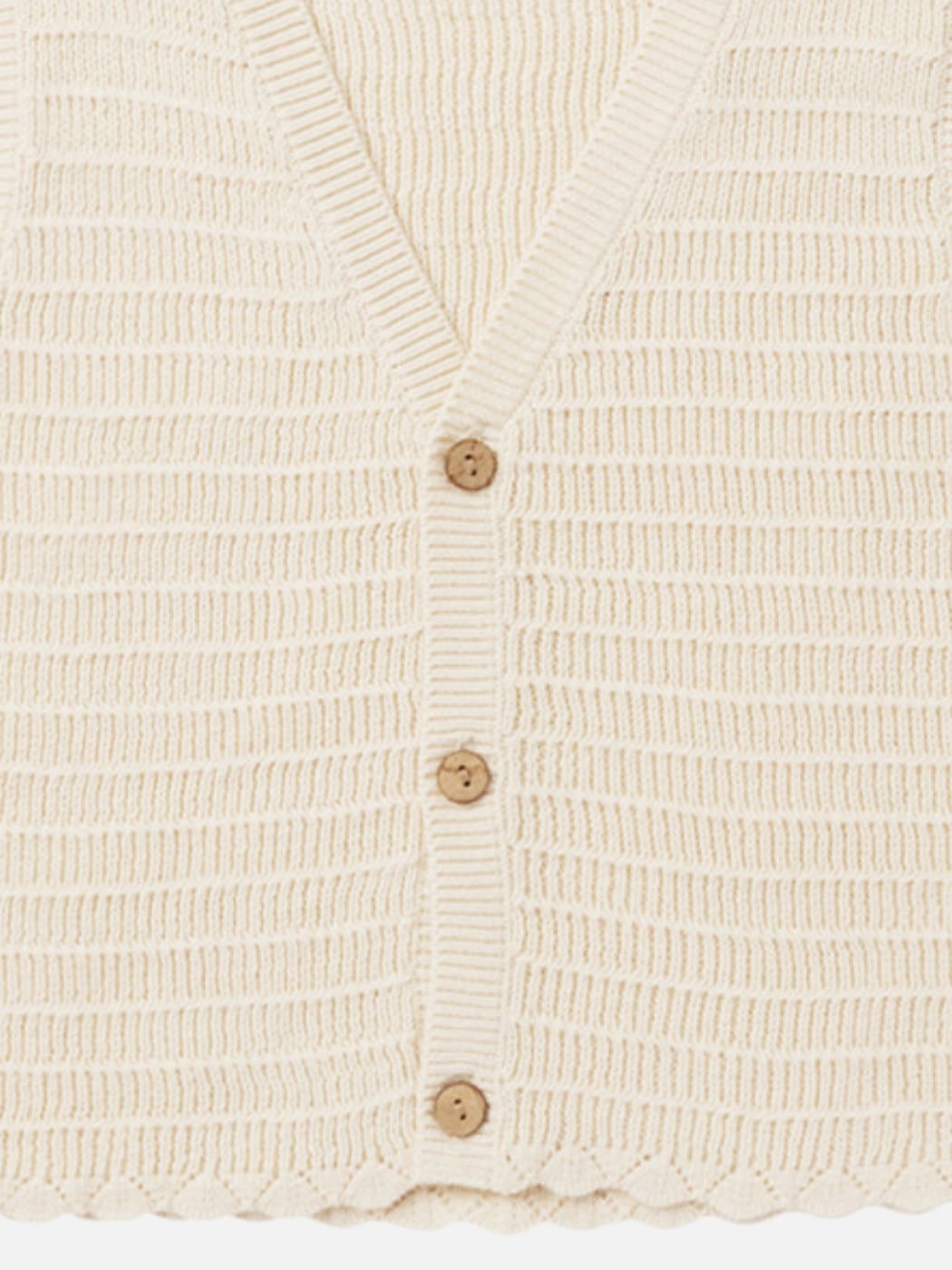 Knit Vest - Natural