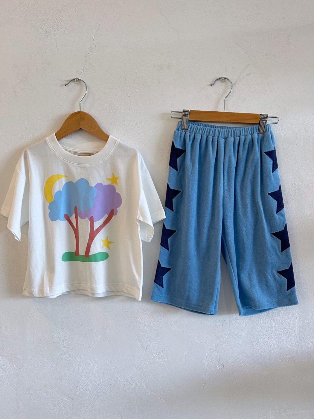 Star Pants - Denim Blue