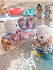 Sea Otter Family