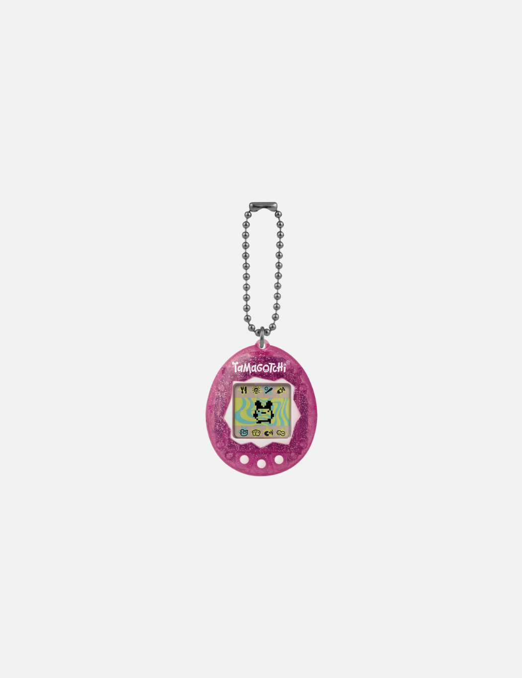 pink glitter tamagotchi