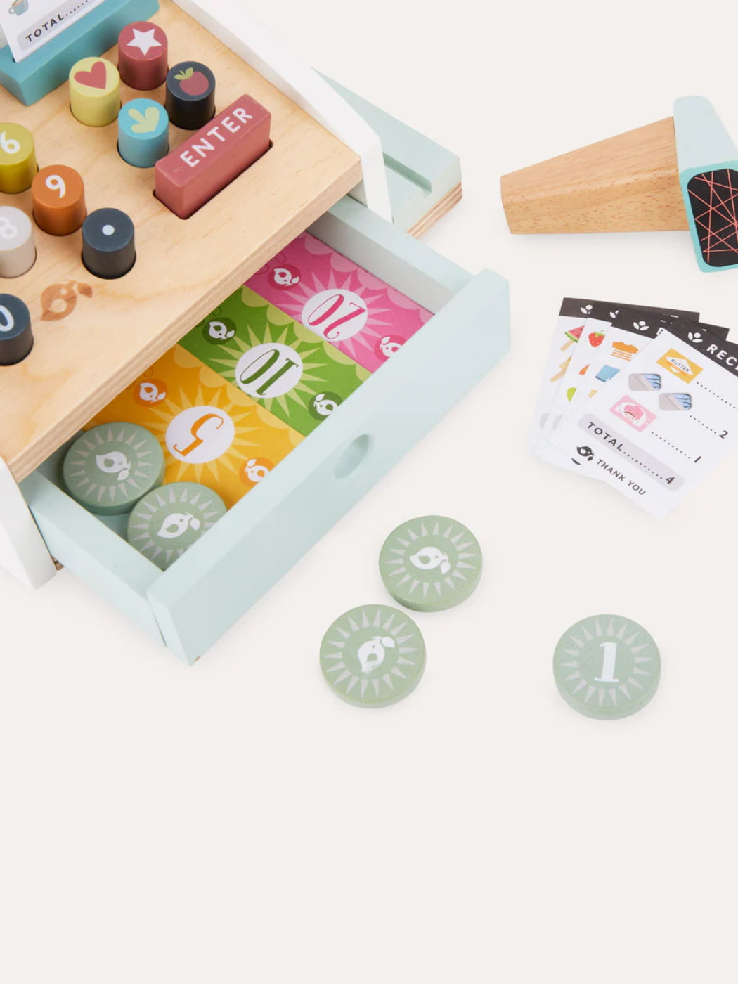 Registrierkasse aus Holz