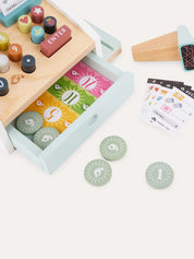 Registrierkasse aus Holz