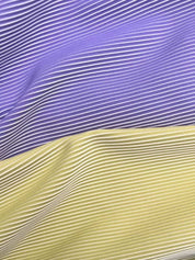 Rib Rashie Onesie - Citrus Mini Stripe