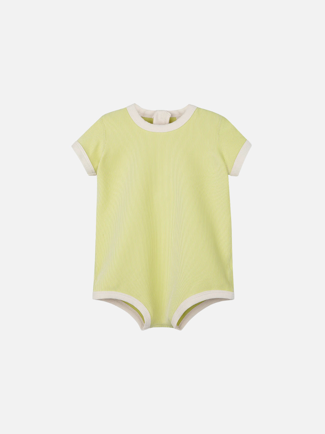 Rib Onesie - Citrus Mini Stripe