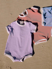 Rib Onesie - Lilac