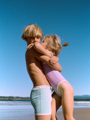 Rib Scoop One Piece - Lilac