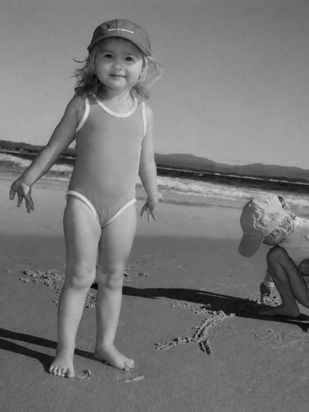 Rib Scoop One Piece - Sea Blue