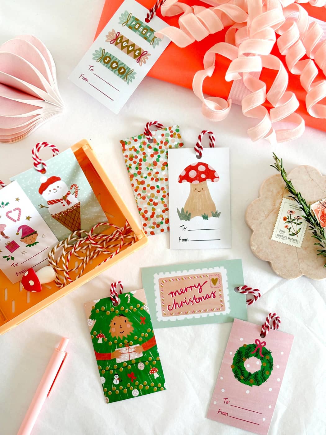 Christmas Gift Tag Set