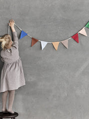 Moni Musselin-Girlande - Mehrfarbig