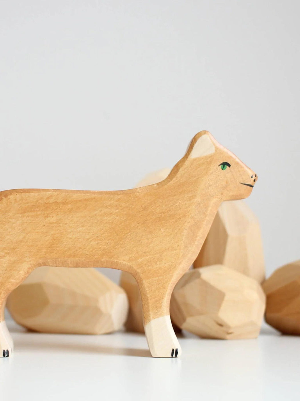 Wooden Lioness